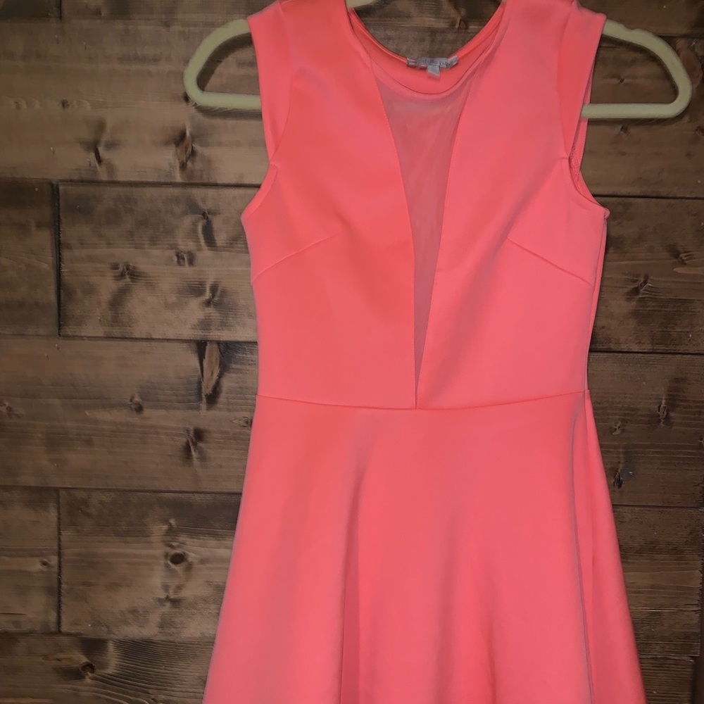Coral dress